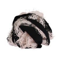 Dolce & Gabbana Elegante florale Spitze Kristall Haarspange