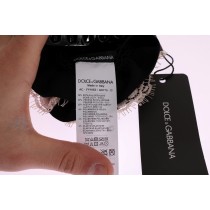 Dolce & Gabbana Elegante florale Spitze Kristall Haarspange