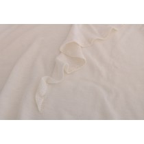 MARGHI LO\' Elegantes weißes Lana-Wolltop