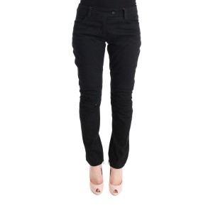 Ermanno Scervino Schicke schwarze Slim Fit-Hose