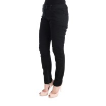 Ermanno Scervino Schicke schwarze Slim Fit-Hose