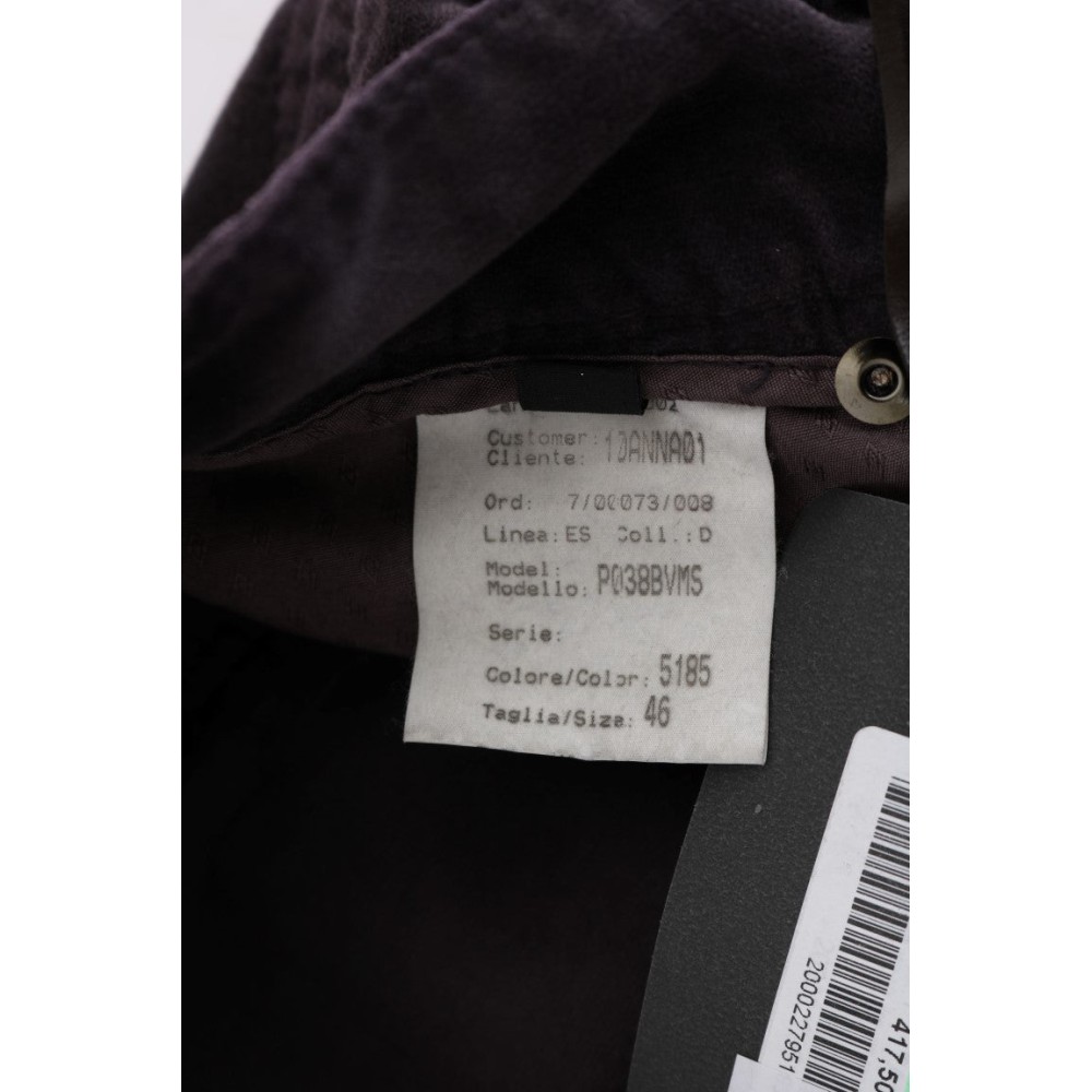 Ermanno Scervino Schicke braune Capri-Hose aus Baumwolle
