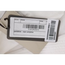 Ermanno Scervino Schicke weiße Slim Fit Hose aus Baumwolle