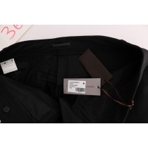 Ermanno Scervino Schlanke Hose aus Baumwolle in Schwarz