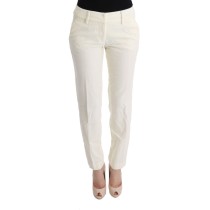 Ermanno Scervino Schicke weiße Regular Fit-Hose