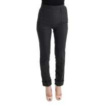 Ermanno Scervino Schicke graue lässige Skinny-Hose