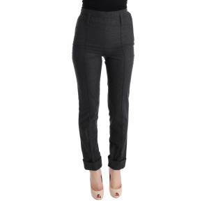 Ermanno Scervino Schicke graue lässige Skinny-Hose