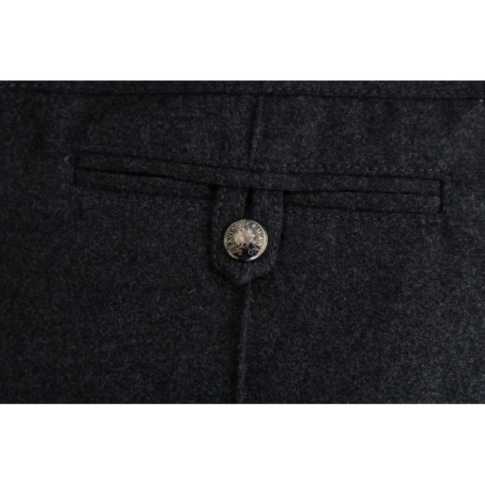 Ermanno Scervino Schicke graue lässige Skinny-Hose