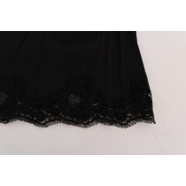 Dolce & Gabbana Eleganter Minirock aus floraler Spitze in A-Linie