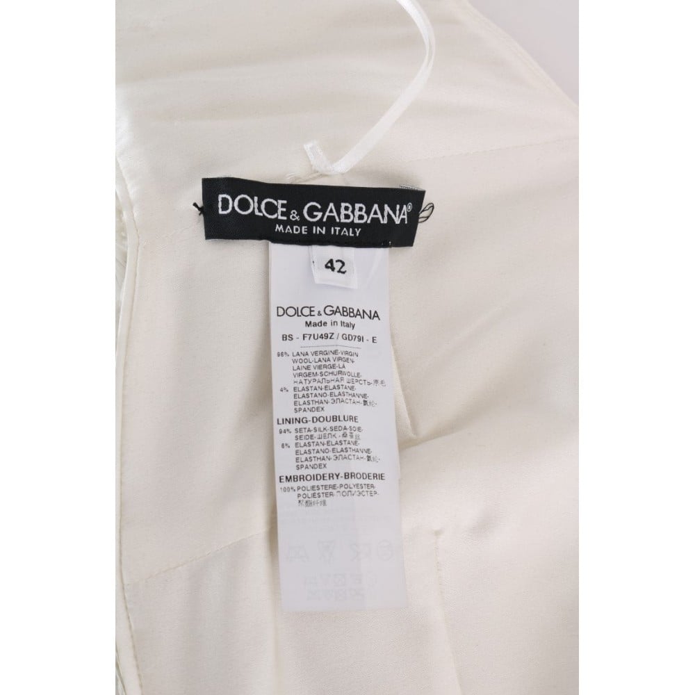 Dolce & Gabbana Paillettenbesetztes Bustier-Top in leuchtenden Tönen