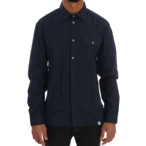 John Galliano Elegantes blaues Freizeithemd aus Baumwolle