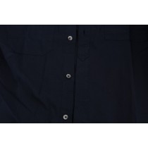 John Galliano Elegantes blaues Freizeithemd aus Baumwolle
