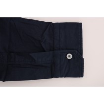John Galliano Elegantes blaues Freizeithemd aus Baumwolle