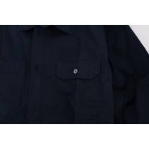 John Galliano Elegantes blaues Freizeithemd aus Baumwolle