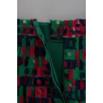 Dolce & Gabbana Eleganter Jacquard-Bleistiftrock mit hoher Taille
