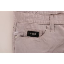 Costume National Schicke Beige Slim Fit Designer Jeans