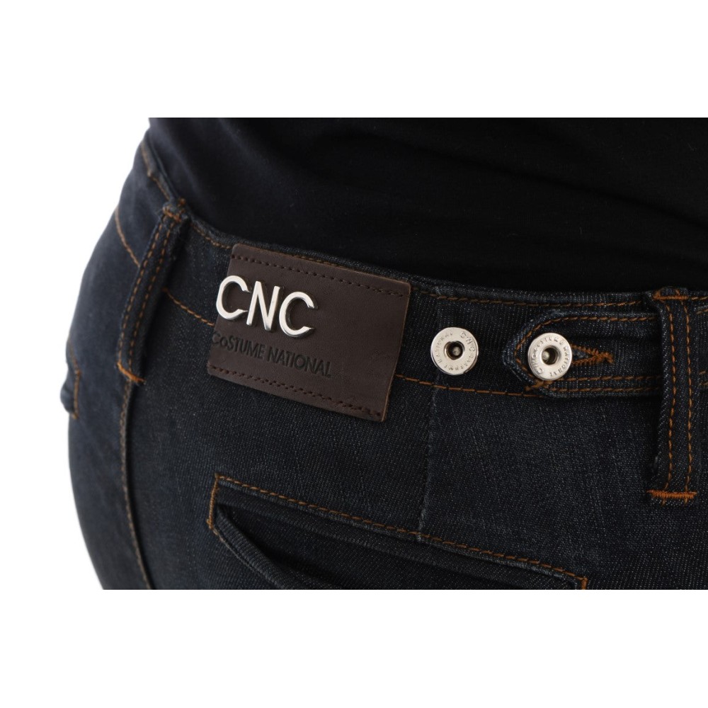 Costume National Svelte Dunkelblau Slim Fit Jeans
