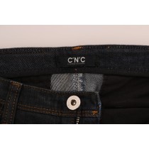 Costume National Svelte Dunkelblau Slim Fit Jeans