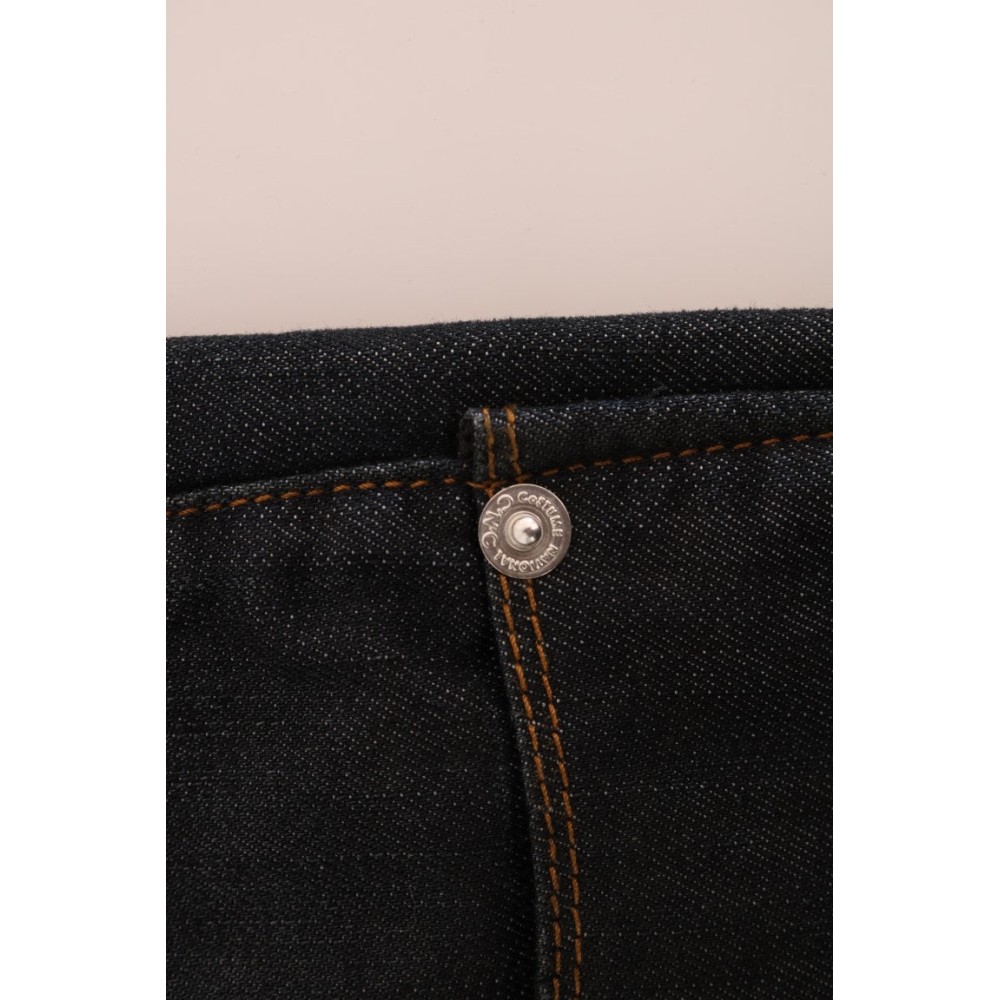 Costume National Svelte Dunkelblau Slim Fit Jeans