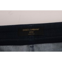 Dolce & Gabbana Schicker blauer Denim-Minirock