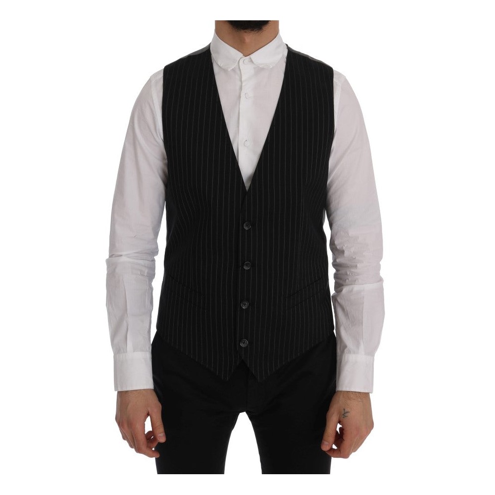 Dolce & Gabbana Schlanke gestreifte Weste