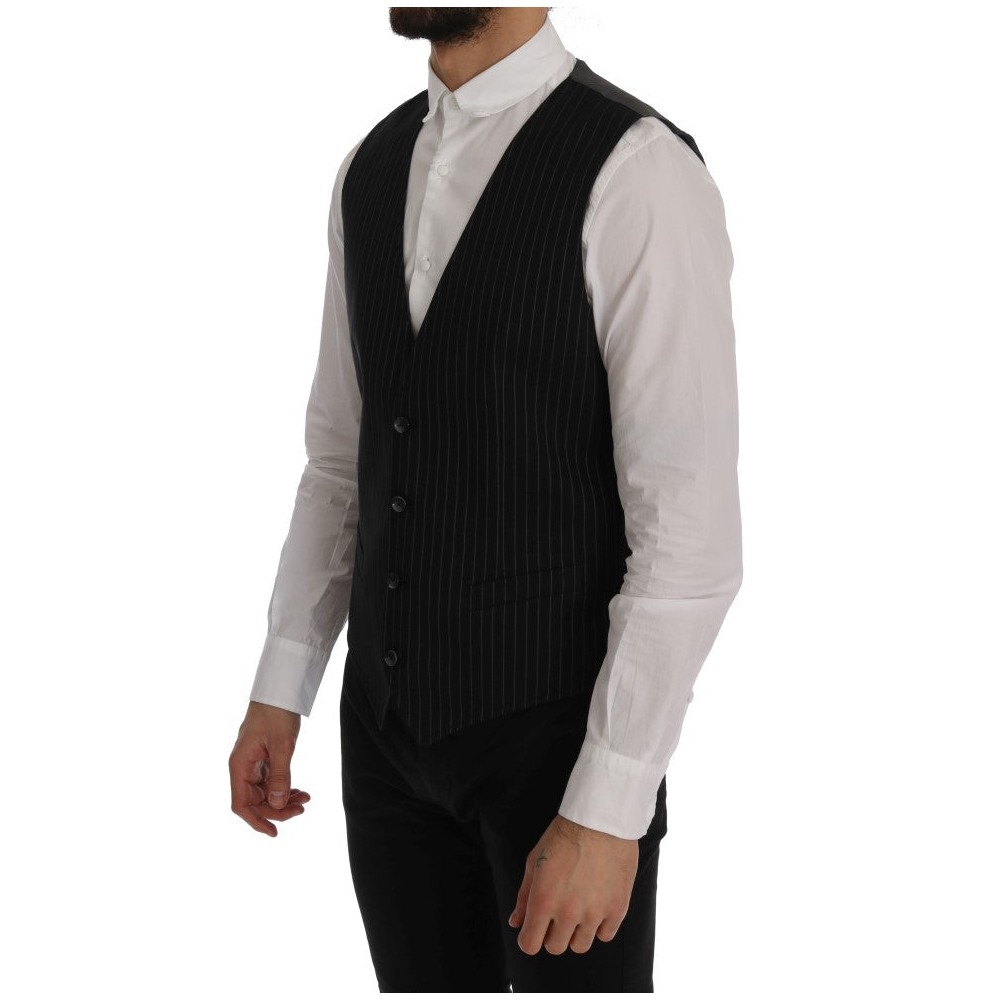 Dolce & Gabbana Schlanke gestreifte Weste