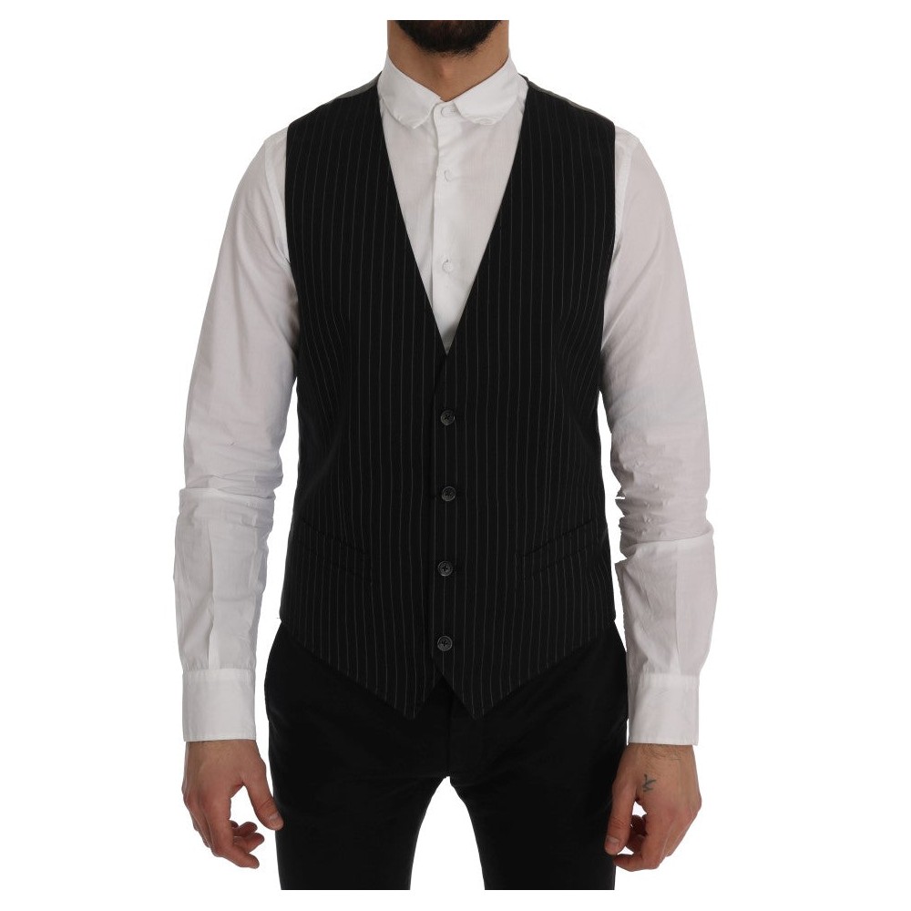 Dolce & Gabbana Schlanke gestreifte Weste