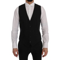 Dolce & Gabbana Elegante gestreifte Westenweste