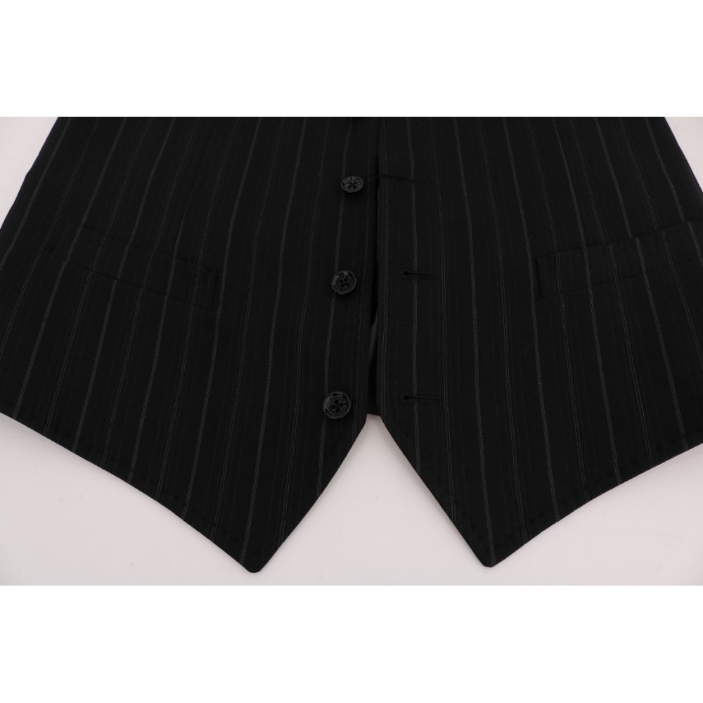 Dolce & Gabbana Elegante gestreifte Westenweste
