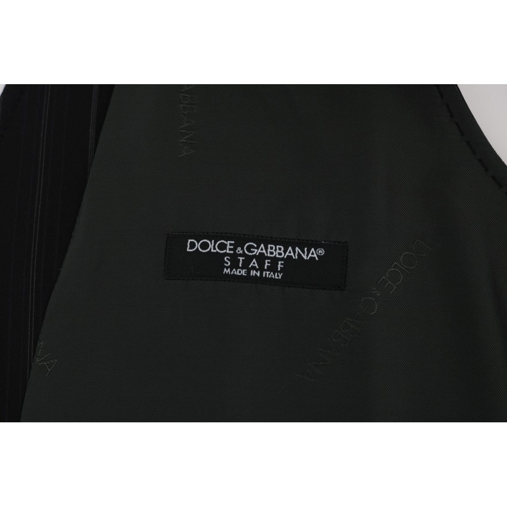 Dolce & Gabbana Elegante gestreifte Westenweste