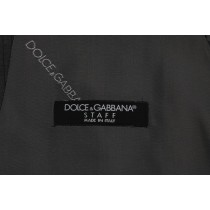 Dolce & Gabbana Schlichte graue einreihige Weste