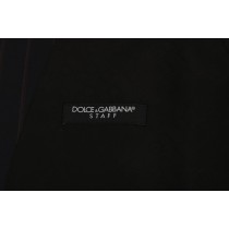 Dolce & Gabbana Elegante gestreifte Weste aus Wollmischung