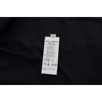 Dolce & Gabbana Elegante gestreifte Weste aus Wollmischung