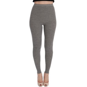 Dolce & Gabbana Elegante Kaschmirstrumpfhose mit hoher Taille