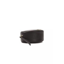 Pompei Donatella Schwarzes Leder Frauen Crossbody