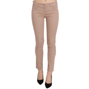 CRISTINAEFFE Schicke Slim Fit Skinny Hose Braun