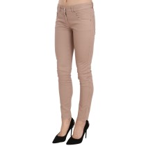 CRISTINAEFFE Schicke Slim Fit Skinny Hose Braun