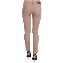 CRISTINAEFFE Schicke Slim Fit Skinny Hose Braun