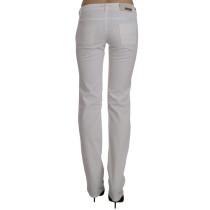 Costume National Schicke weiße Slim Fit Jeans aus Baumwolle