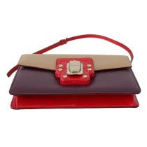 Dolce & Gabbana Exquisite LUCIA Leder-Umhängetasche