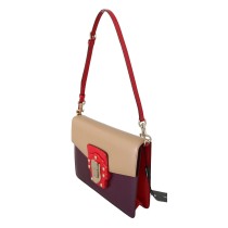 Dolce & Gabbana Exquisite LUCIA Leder-Umhängetasche