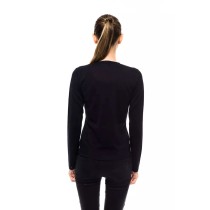 Montana Blu Blauer Pullover aus Wolle für Frauen