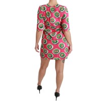 Dolce & Gabbana Rosa Sicily Cupcake Shift-Minikleid