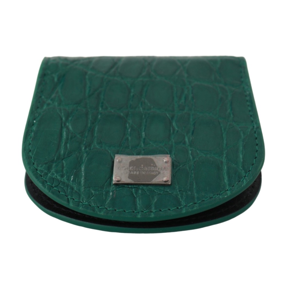 Dolce & Gabbana Exquisite Exotische Haut Münzetui Brieftasche