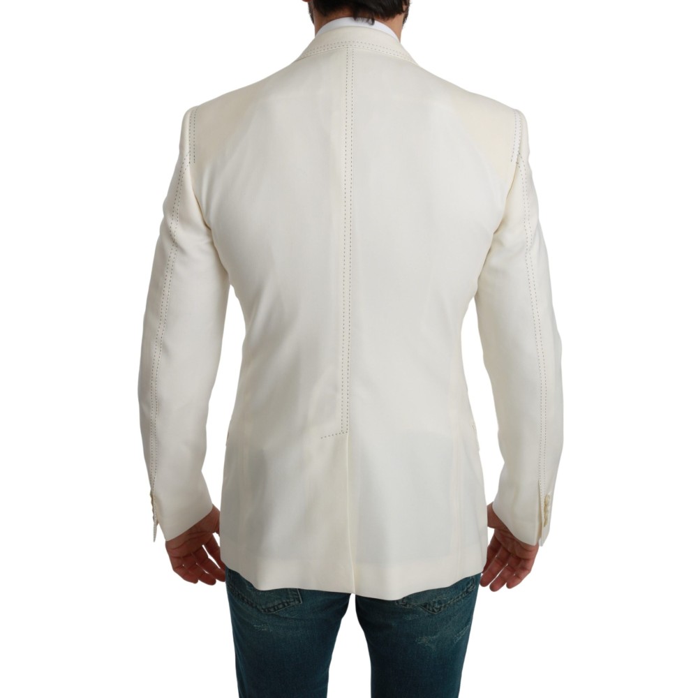 Dolce & Gabbana Eleganter schmal geschnittener Blazer aus Schurwolle