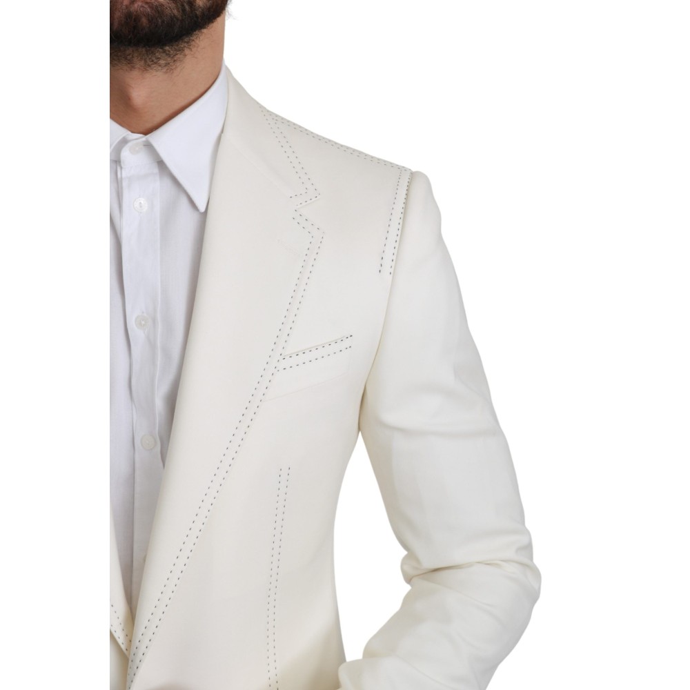 Dolce & Gabbana Eleganter schmal geschnittener Blazer aus Schurwolle