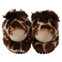 Dolce & Gabbana Elegante Pantoletten mit Giraffenmuster für anspruchsvollen Komfort