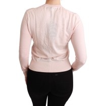 Dolce & Gabbana Floral bestickter Pullover aus einer Seidenmischung