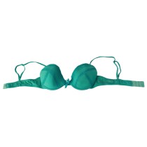 Ermanno Scervino Luxuriöser Push-up-BH aus grüner Baumwolle