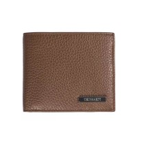 Trussardi Braunes Leder Portemonnaie für Männer